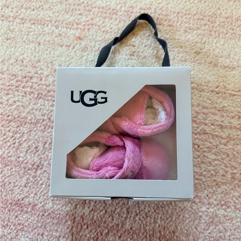 UGG Soft Pink Infant Booties